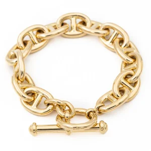 Bracelet Maille marine Or jaune