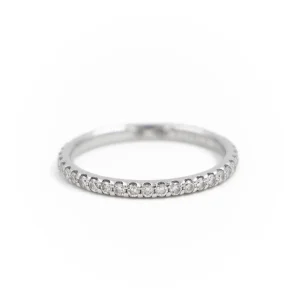 Mauboussin Bague Alliance Or blanc Diamant