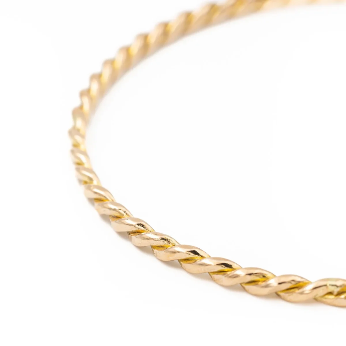 Bracelet Jonc Or jaune – Image 7