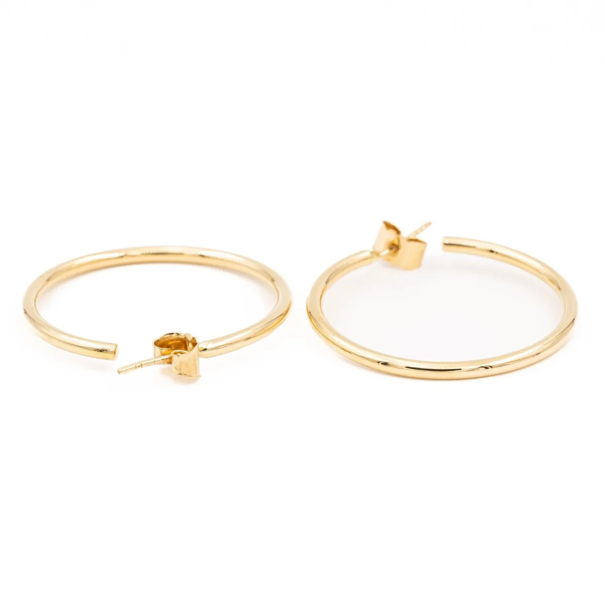 Boucles d'oreilles Créoles Or jaune – Image 7