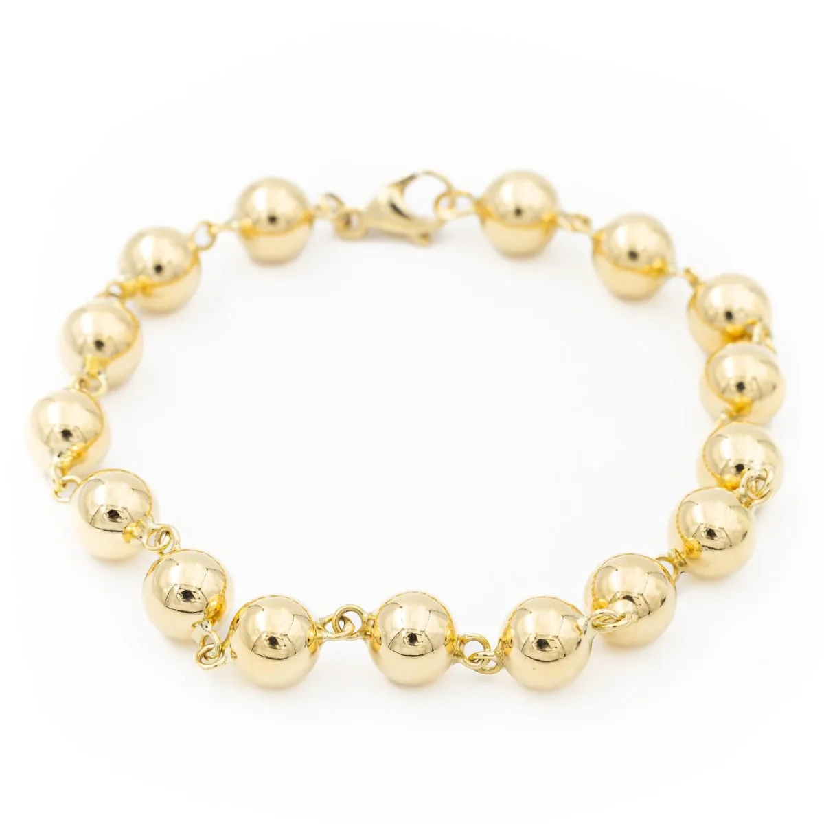 Bracelet Boule Or jaune – Image 2