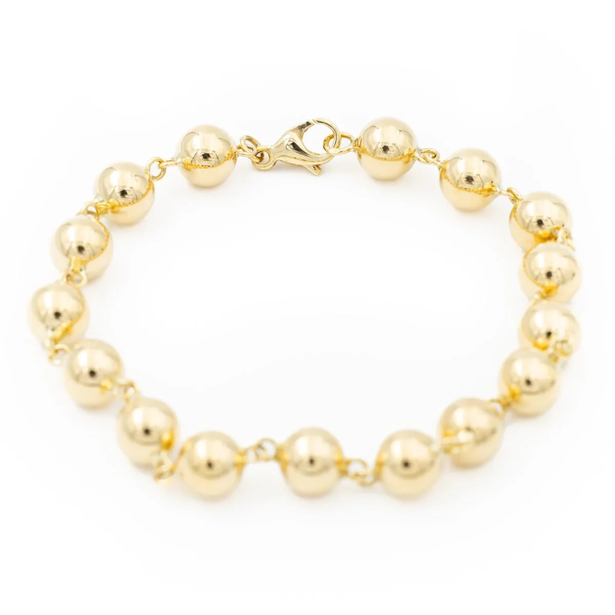 Bracelet Boule Or jaune – Image 4