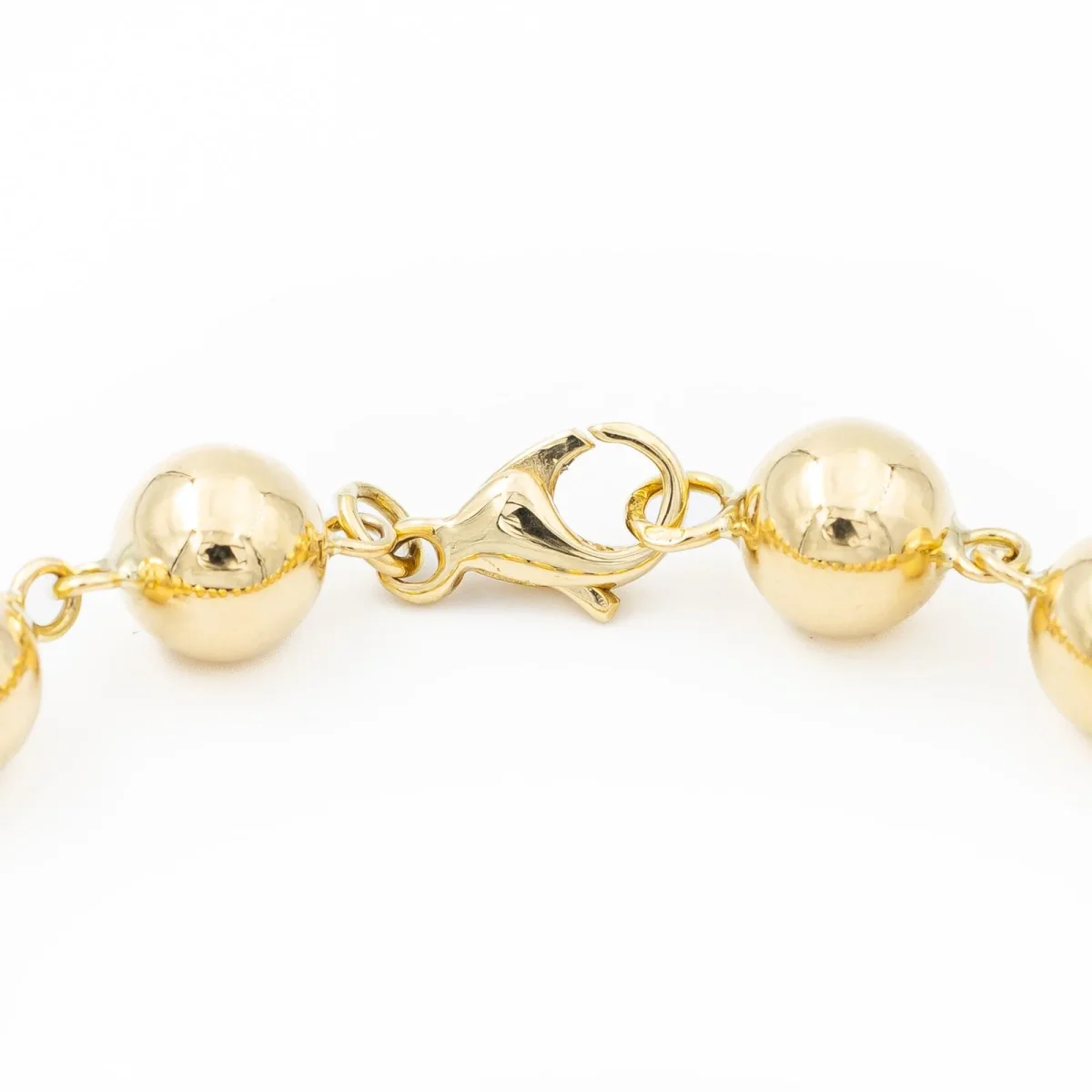 Bracelet Boule Or jaune – Image 5