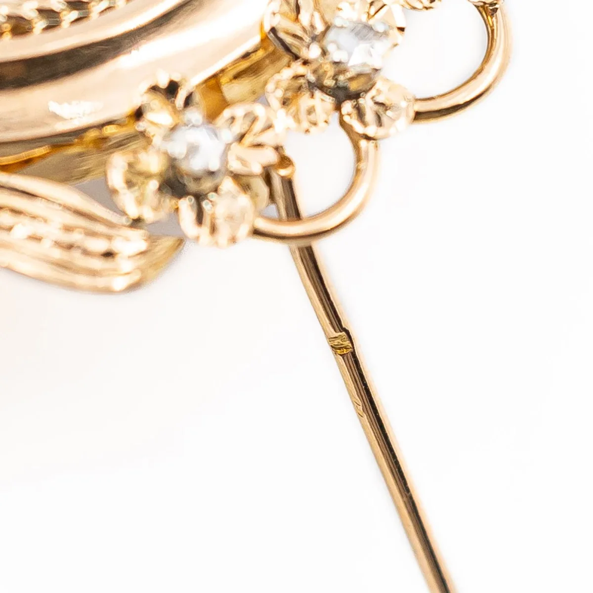 Pendentif Napoléon III Or jaune Perle, Diamant – Image 6