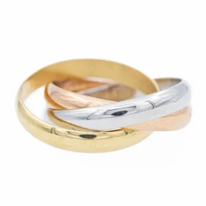 Cartier Bague Trinity Or jaune, Or rose, Or blanc
