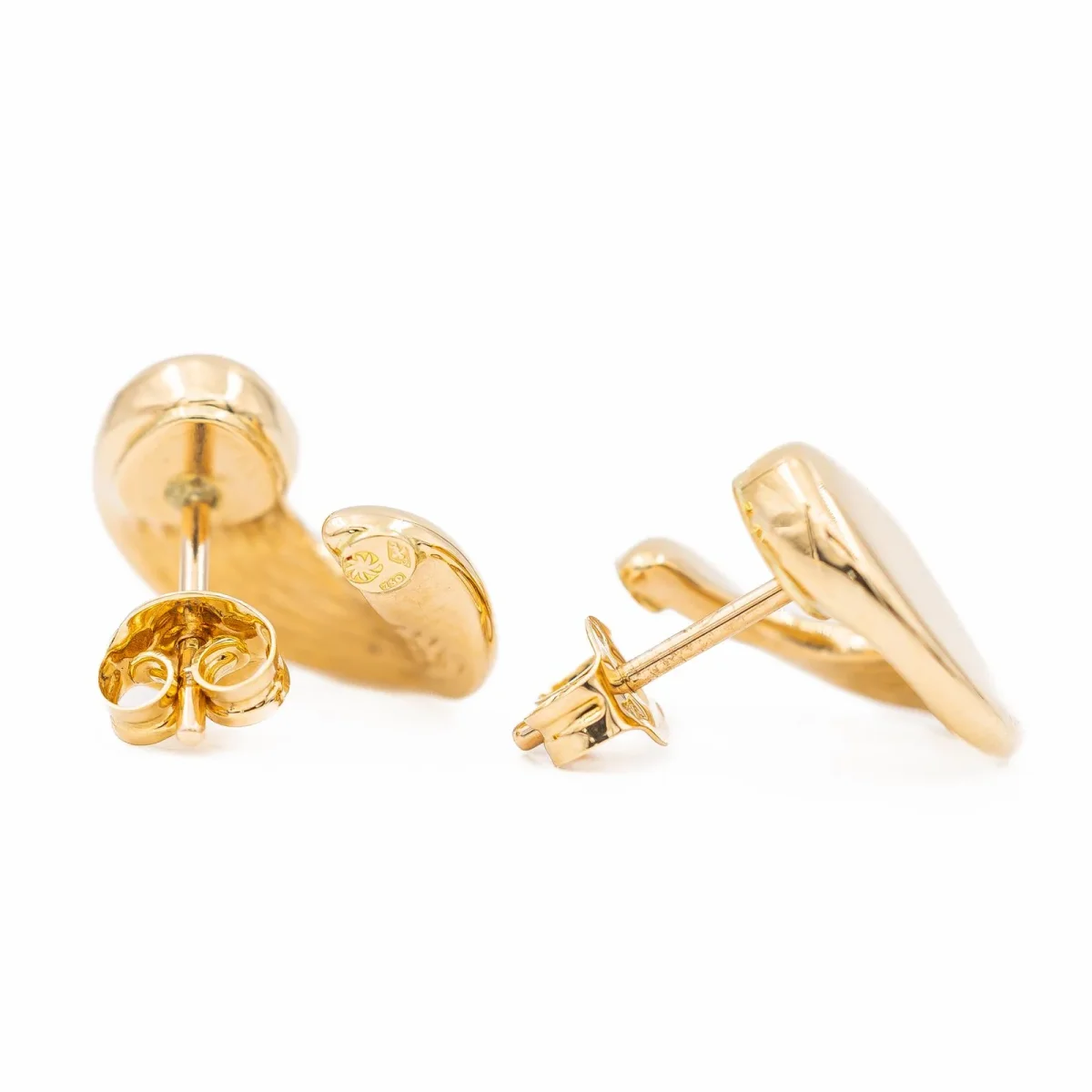 Boucles d'oreilles Créoles Or jaune – Image 5