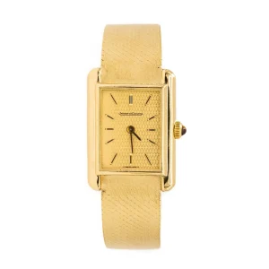 Jaeger- lecoultre Montre  Or jaune Œil de tigre