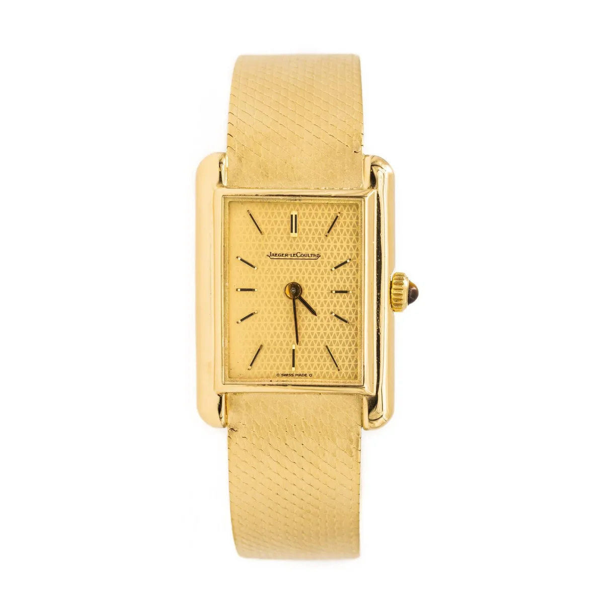 Jaeger- lecoultre Montre Or jaune Œil de tigre – Image 2
