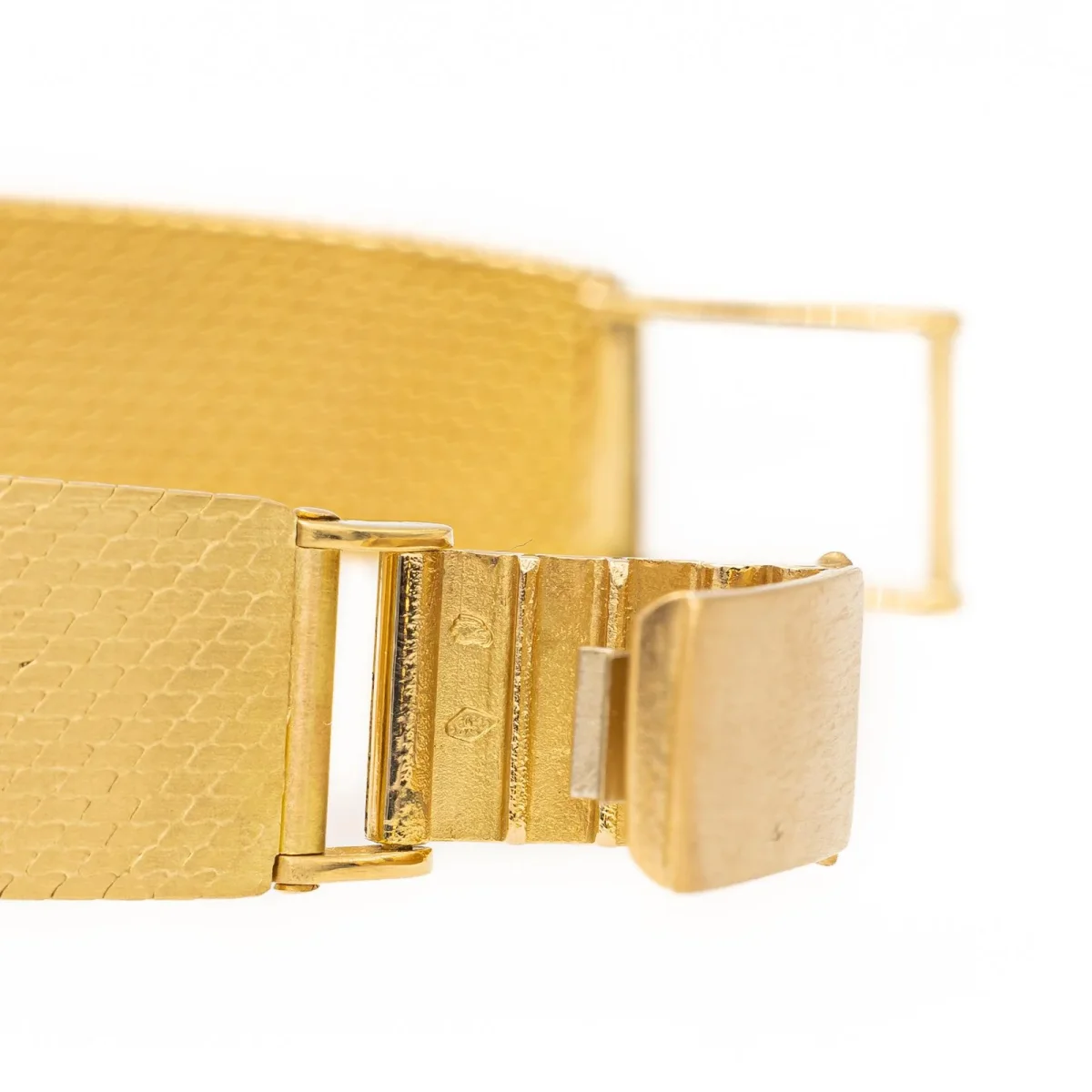 Jaeger- lecoultre Montre Or jaune Œil de tigre – Image 7