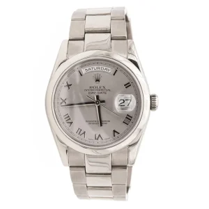 Rolex Montre Day- date Or blanc