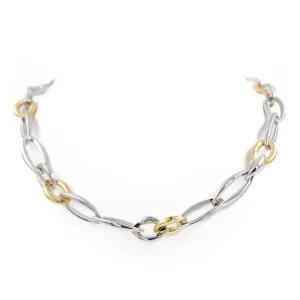 Chimento Collier Maille fantaisie Or jaune, Or blanc