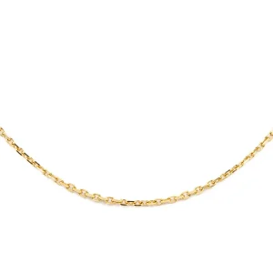 Collier Maille forçat Or jaune