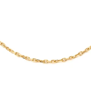 Collier Maille forçat Or jaune