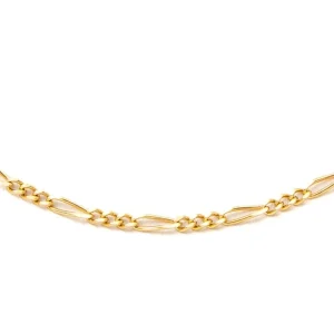 Collier Maille figaro Or jaune