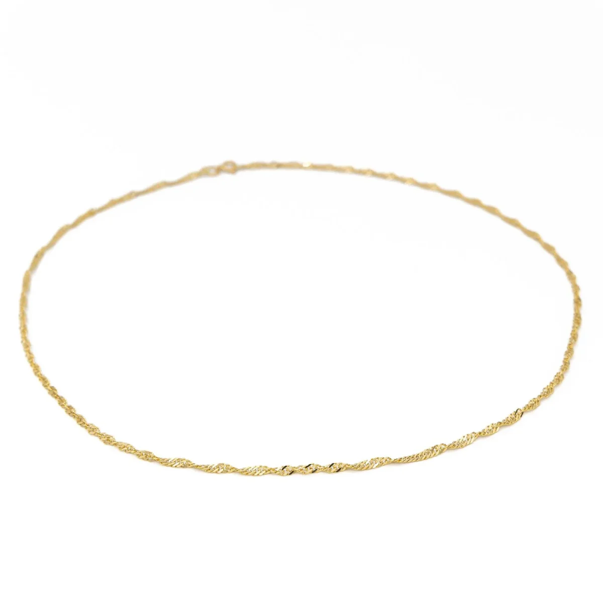 Collier Torsadé Or jaune – Image 3