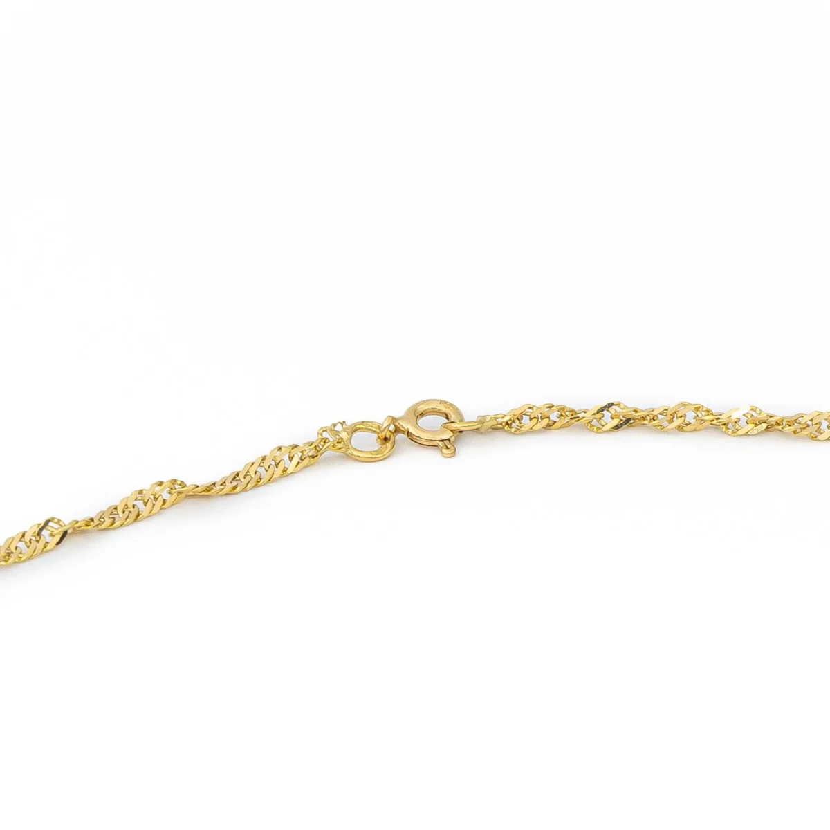 Collier Torsadé Or jaune – Image 4