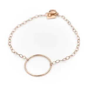 Ginette ny Bracelet Little circle Or rose