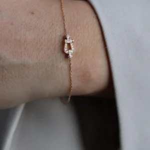 Fred Bracelet Or jaune Diamant