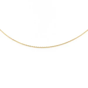 Collier Maille forçat Or jaune