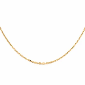 Collier Maille forçat Or jaune