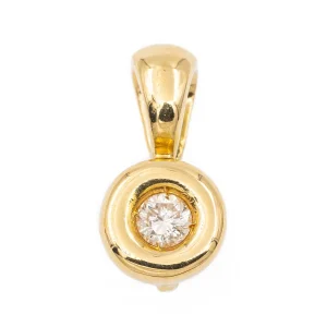 Pendentif Or jaune Diamant