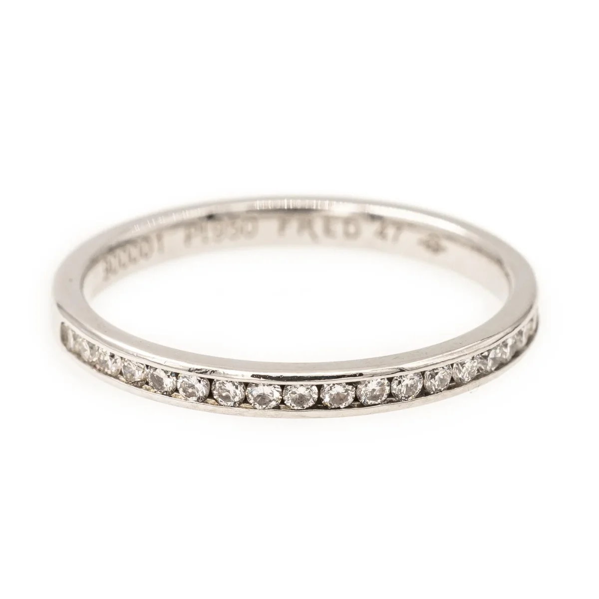 Fred Bague Alliance For love Platine Diamant