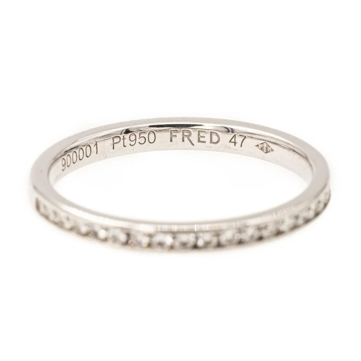 Fred Bague Alliance For love Platine Diamant – Image 4