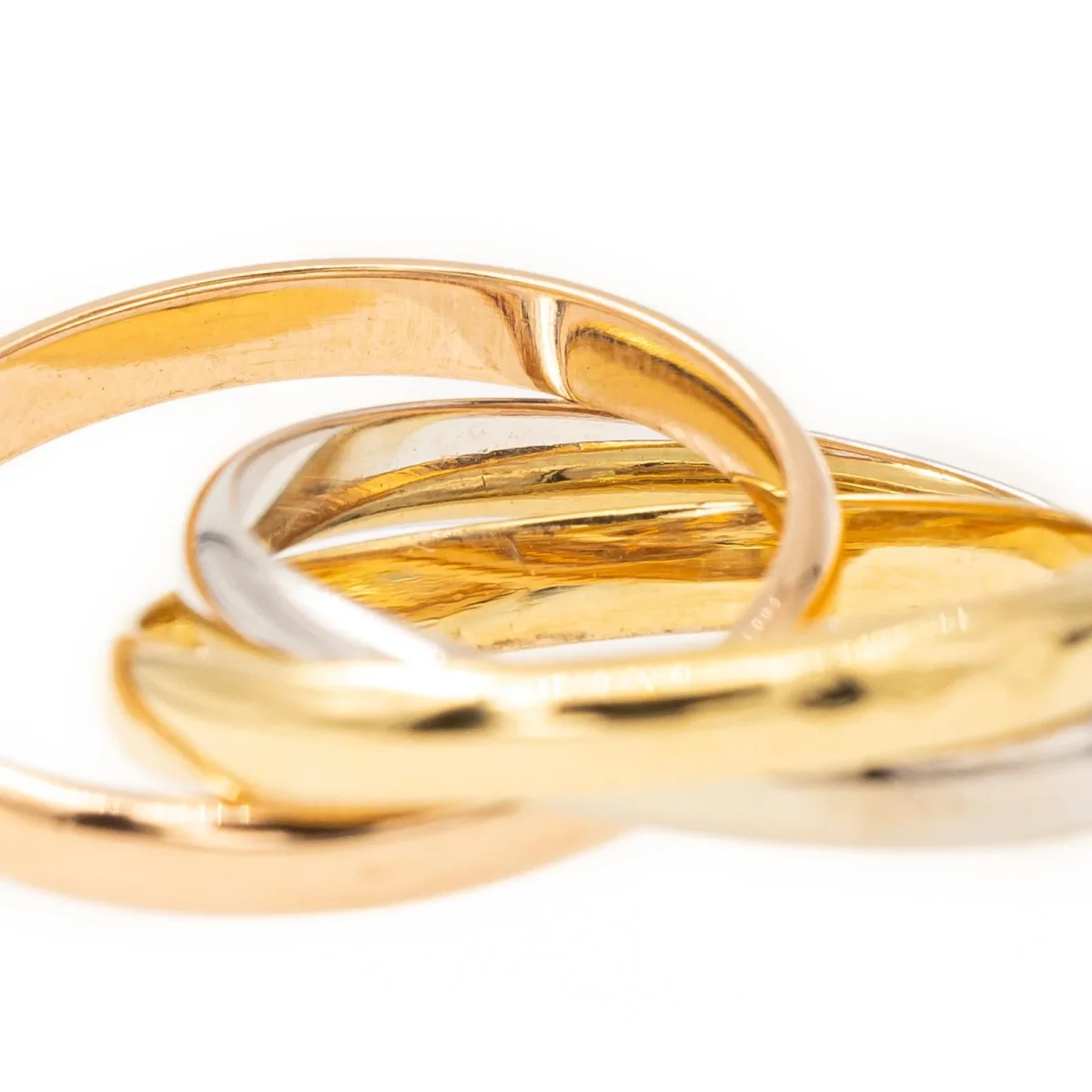 Bague 3 Ors Or rose, Or jaune, Or blanc – Image 7