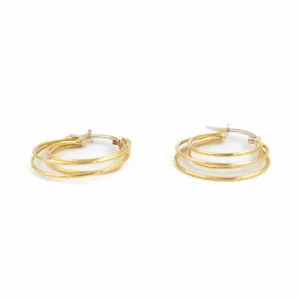 Boucles d'oreilles Créoles Or jaune