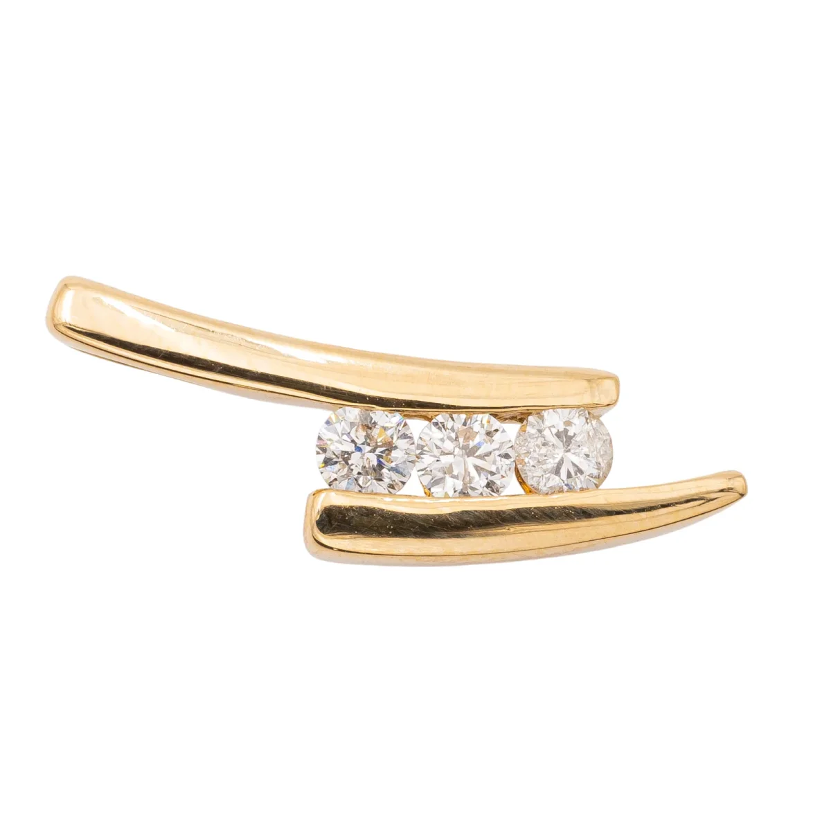 Pendentif Or jaune Diamant – Image 3
