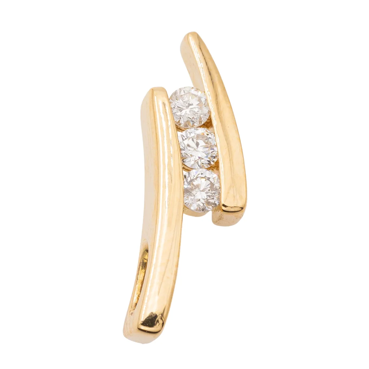 Pendentif Or jaune Diamant – Image 6