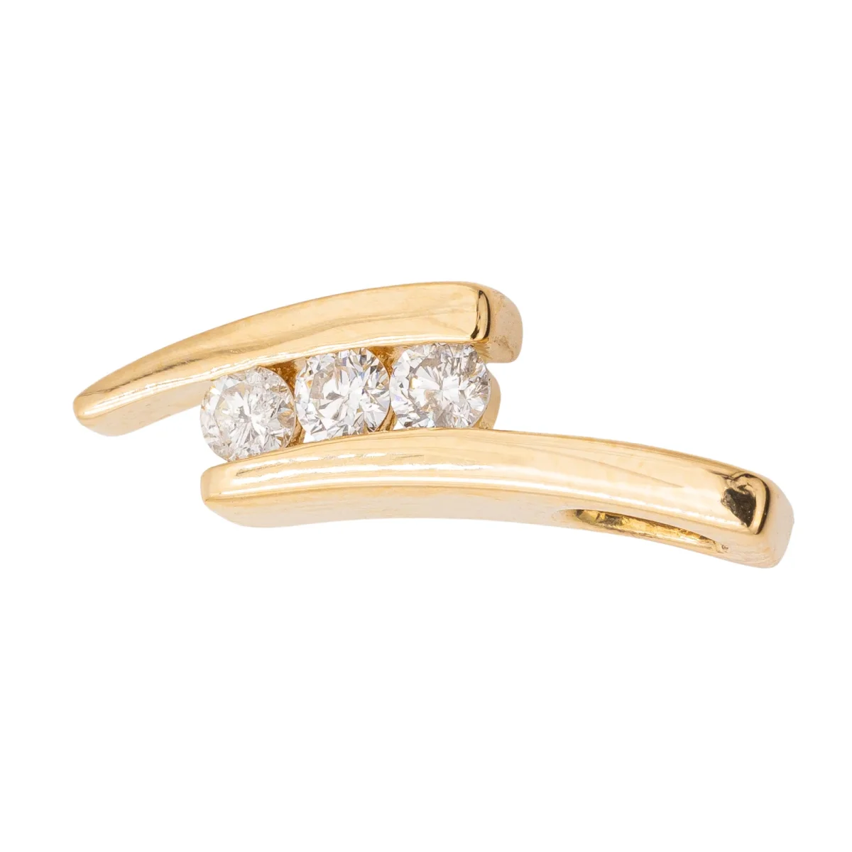 Pendentif Or jaune Diamant – Image 7