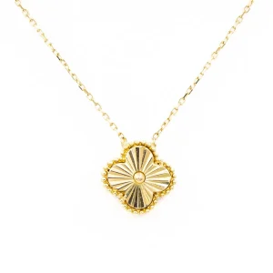 Collier Trèfle Or jaune