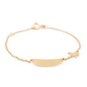 Bracelet Gourmette Or jaune