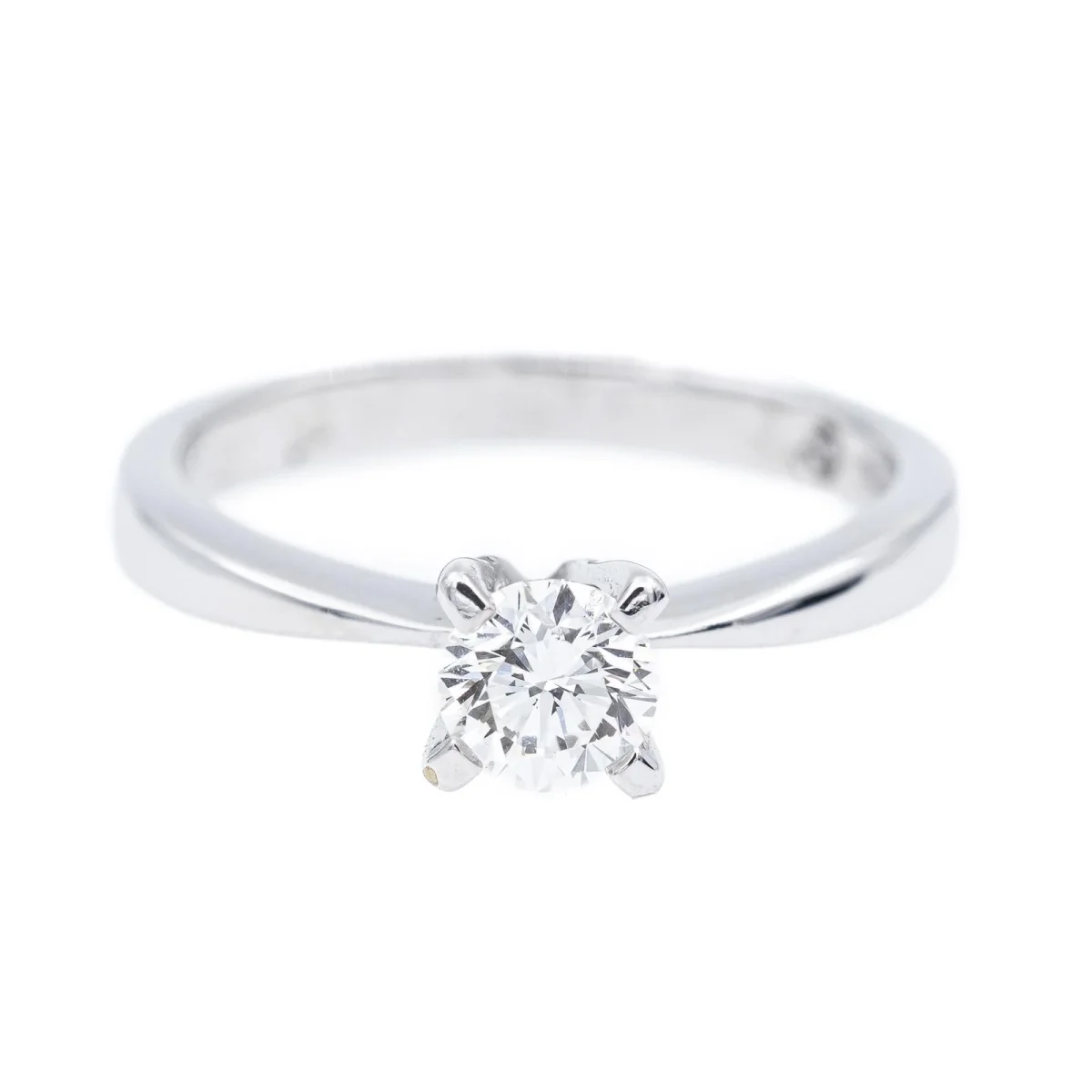 Diamani Bague Solitaire Or blanc Diamant