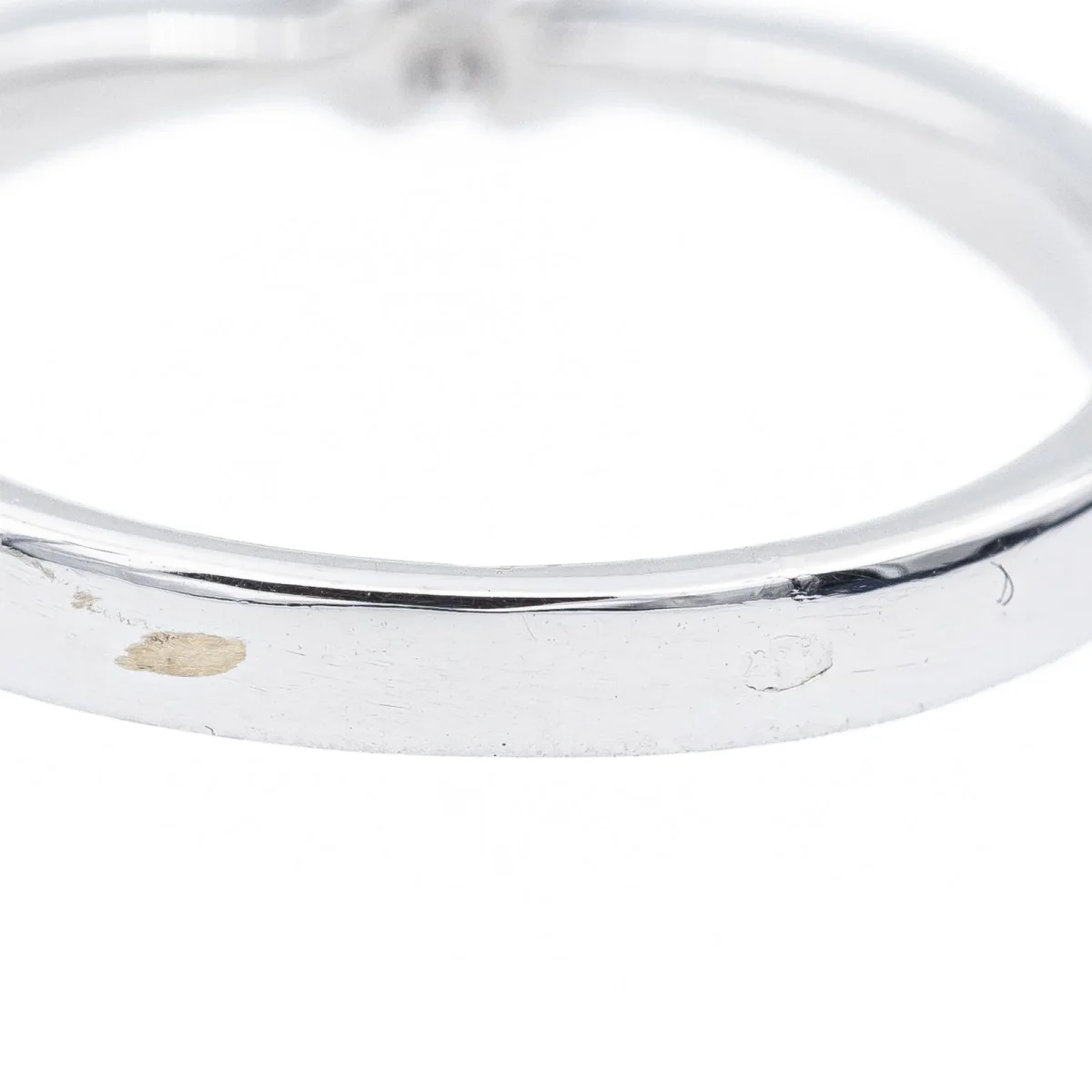 Diamani Bague Solitaire Or blanc Diamant – Image 6