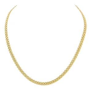 Collier Maille fantaisie Or jaune