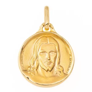 Augis Pendentif Médaille Or jaune