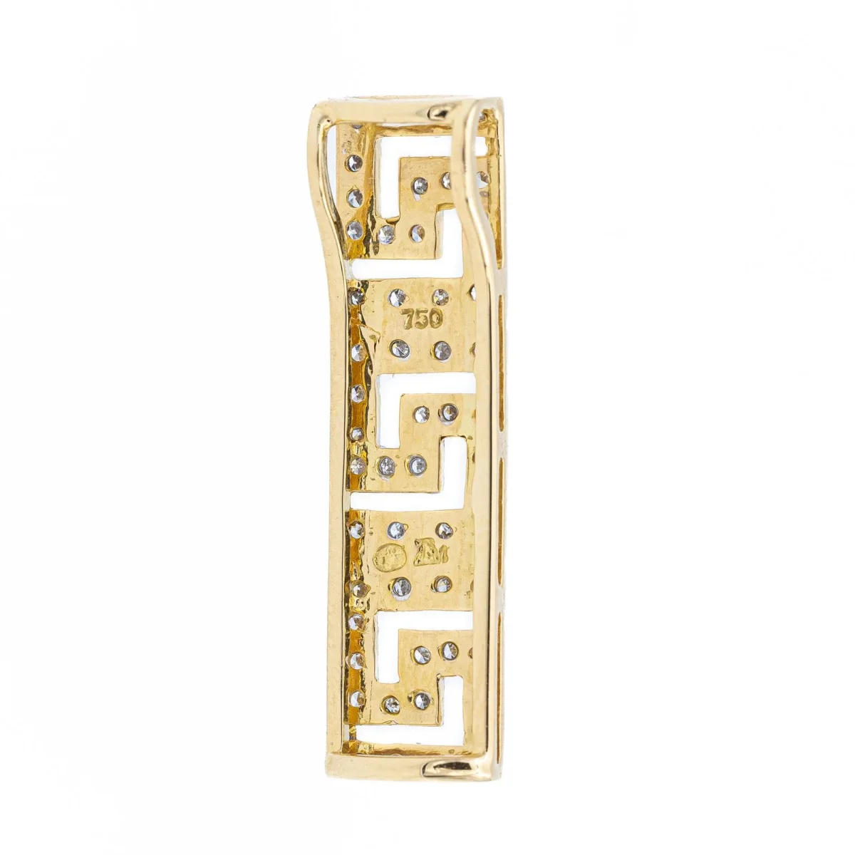 Pendentif Or jaune, Or blanc Diamant – Image 5