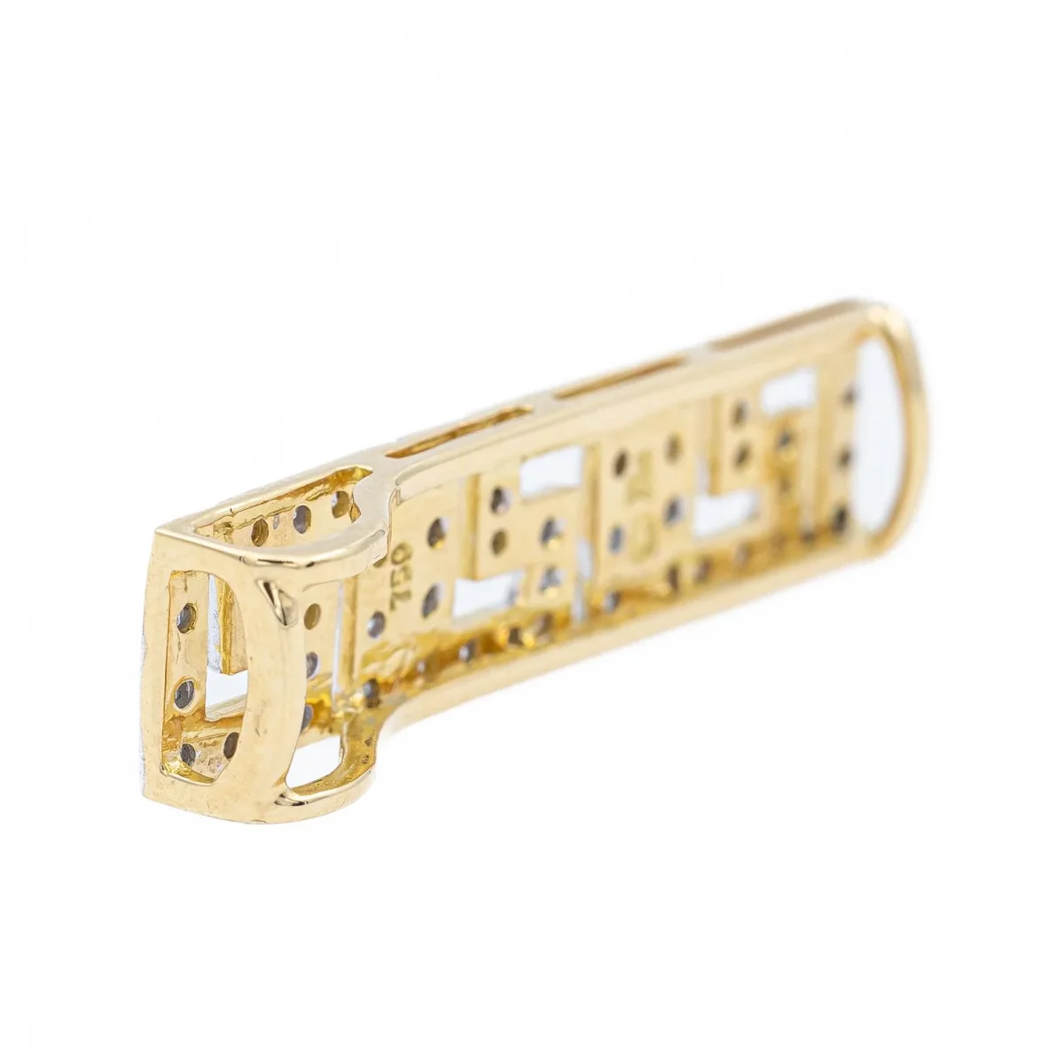 Pendentif Or jaune, Or blanc Diamant – Image 6