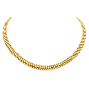 Gübelin Collier Maille fantaisie  Or jaune
