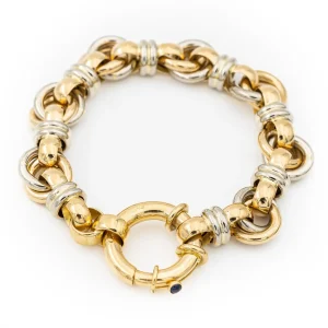 Caplain Bracelet  Or jaune, Or blanc Saphir