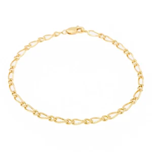 Bracelet Figaro Or jaune