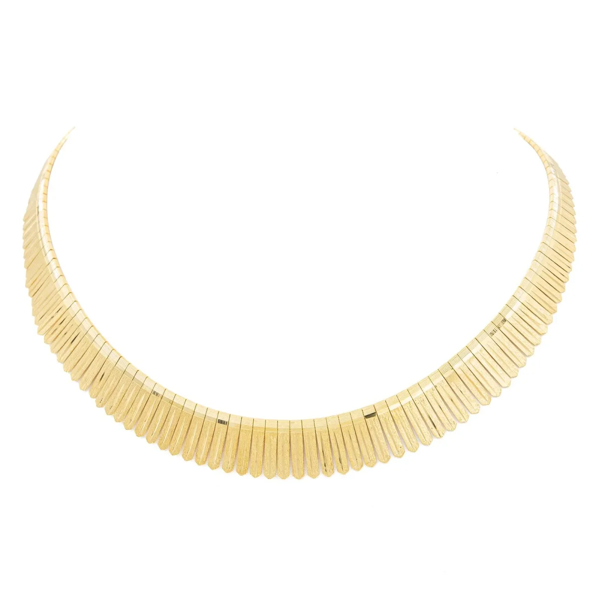 Collier Vintage Or jaune – Image 2