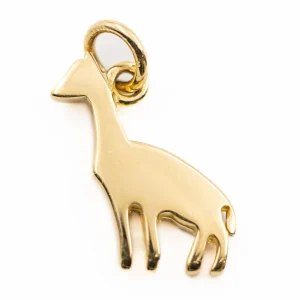 Dodo pomellato Pendentif Girafe  Or jaune