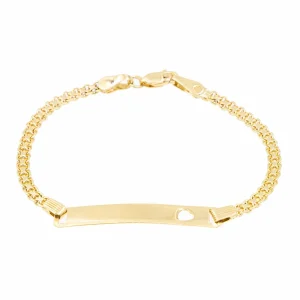 Bracelet Gourmette Or jaune