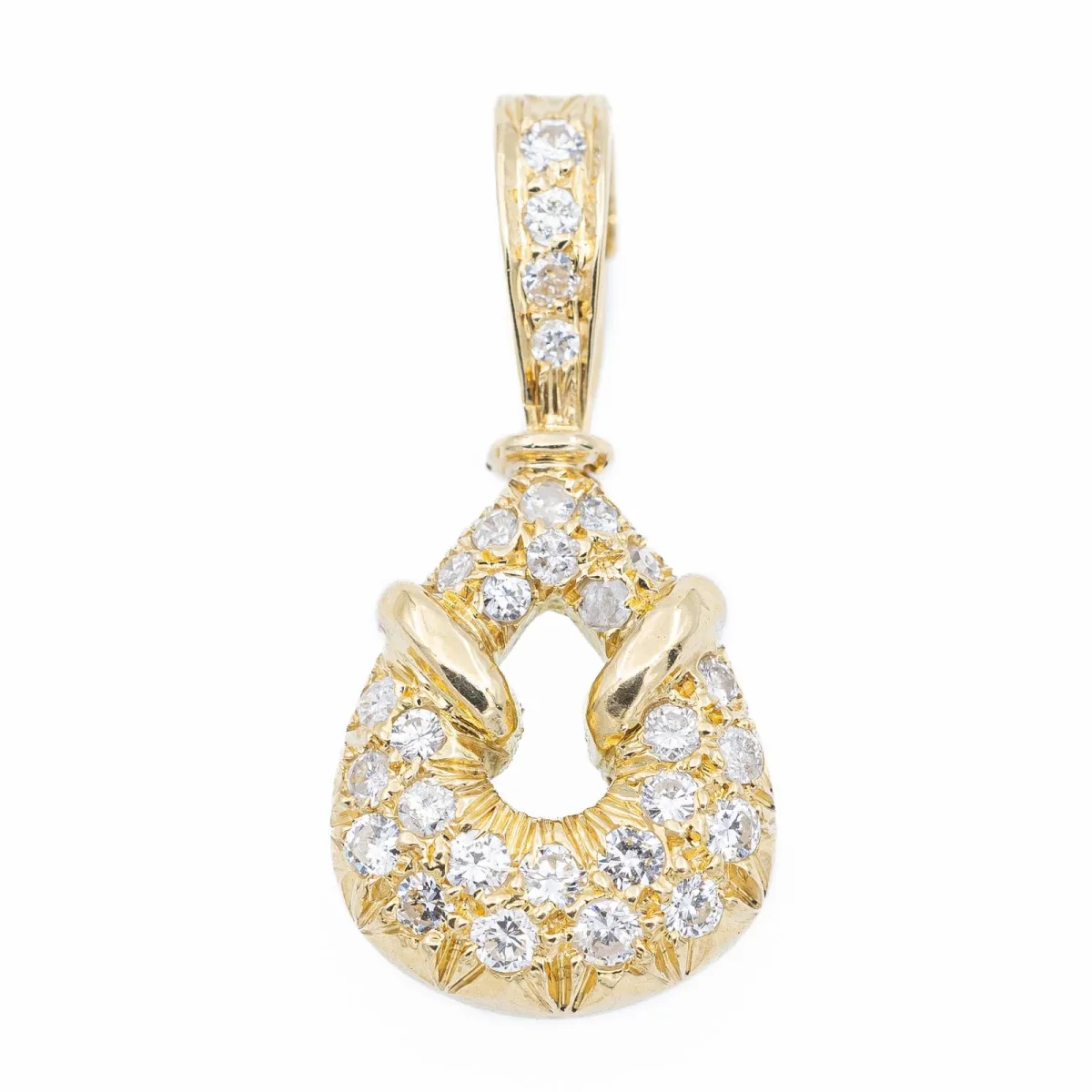 Pendentif Or jaune Diamant – Image 2