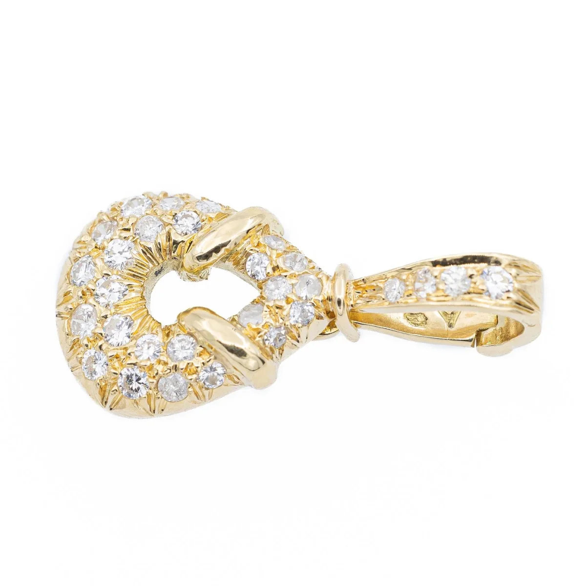 Pendentif Or jaune Diamant – Image 3