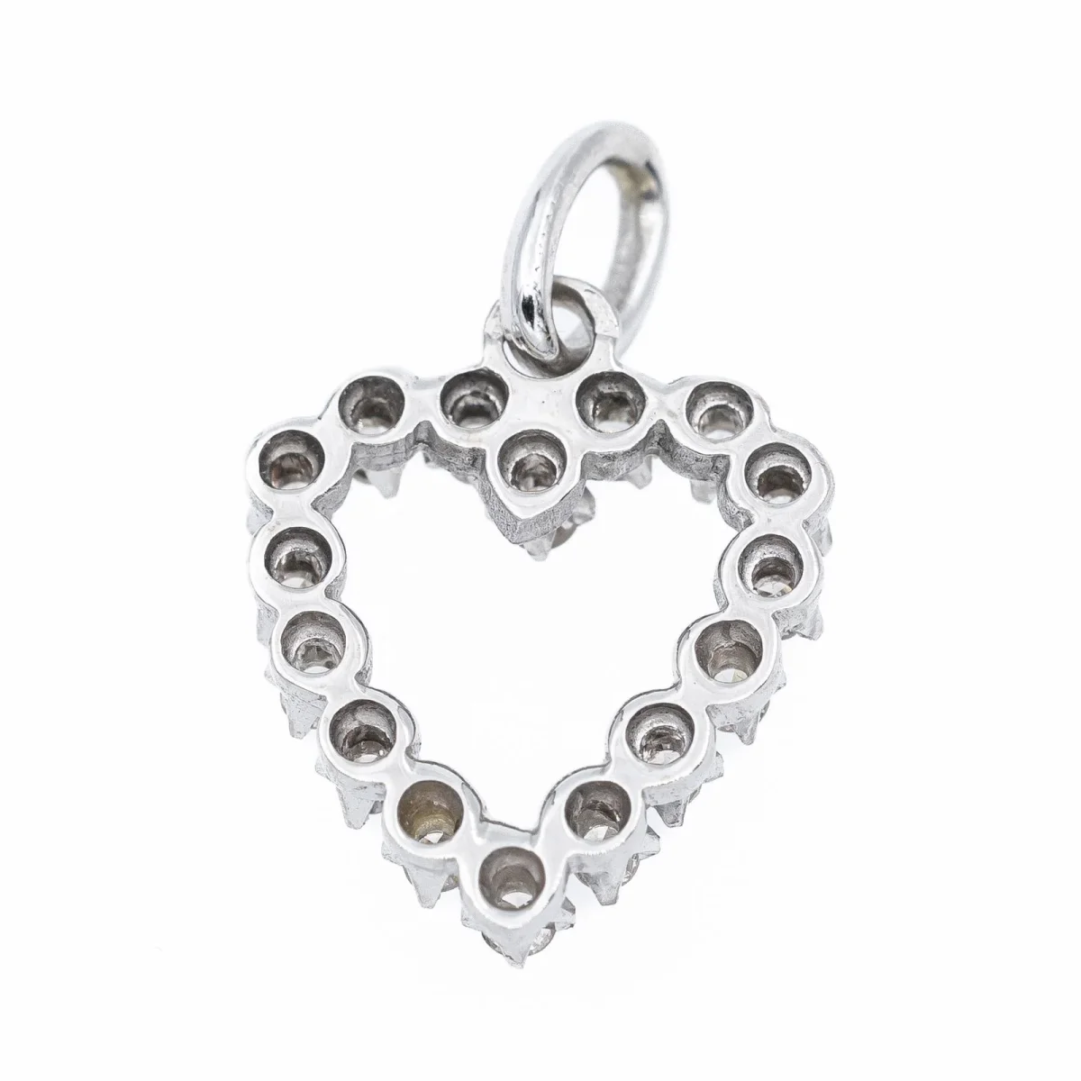 Pendentif Or blanc Diamant – Image 5
