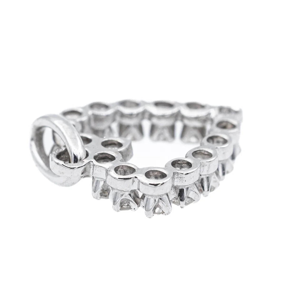 Pendentif Or blanc Diamant – Image 6